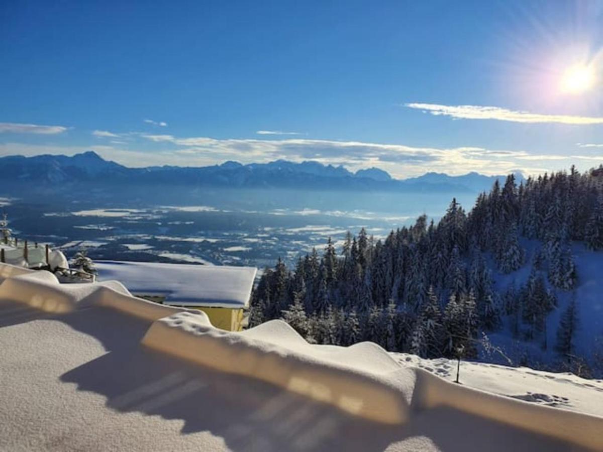 Ferienapartment Kanzelhöhe an der Skipiste Kanzelhohe Exterior foto